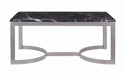 стильный Журнальный столик прямоугольный Aron Marble-Gy на заказ в Санкт-Петербурге