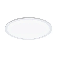 97502 Светодиодный потолочный светильник SARSINA диммир., 36W(LED), 3600lm, ?450, H50, алюминий, белый в интерьере в Санкт-Петербурге