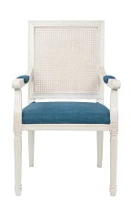 Мягкий стул с подлокотниками Wilton White в Санкт-Петербурге