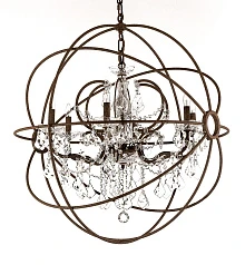 красивые Люстра Foucault'S Orb Crystal D75 в интернет-магазине в Санкт-Петербурге