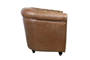 купить Кожаный диван лофт Karo Brown leather 2S в Санкт-Петербурге
