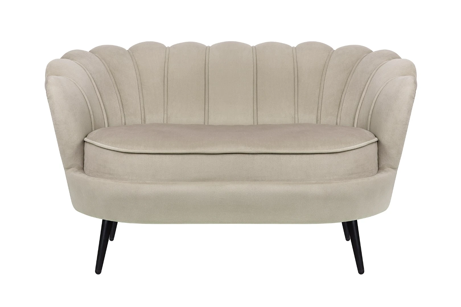 заказать Дизайнерский диван Pearl Double Taupe на черных ножках в интернет-магазине в Санкт-Петербурге