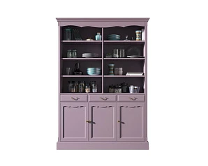 заказать Двухсекционный шкаф Leontina Lavanda для посуды арт ST9330/3L в Санкт-Петербурге