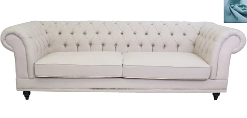 фото Диван мягкий арт-деко Neylan голубой в Санкт-Петербурге