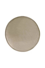купить Пуф Pearl Adorn Taupe на черных ножках в Санкт-Петербурге