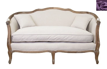 Диван ампир Darcy 2 фиолетовый в интернет-магазине в Санкт-Петербурге