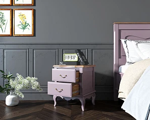 купить Тумба leontina Lavanda на два ящика арт ST9302/2L в интернет-магазине в Санкт-Петербурге