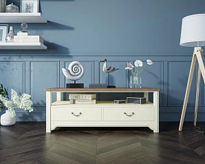 Бежевый журнальный стол "Olivia" 4 ящика арт GC1004C в Санкт-Петербурге