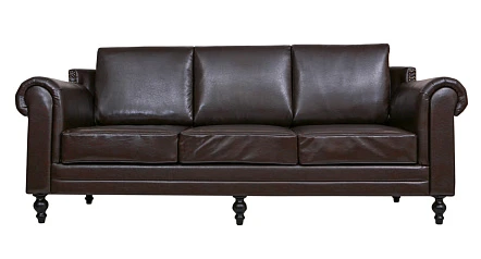 Дизайнерский кожаный диван Toren Brown в интернет-магазине в Санкт-Петербурге