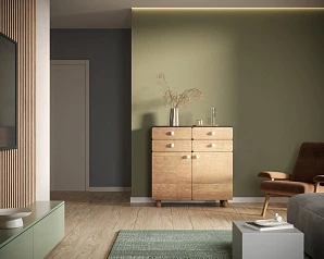 купить красивый Большой комод с ящиками и дверками "Split" SP19 в Санкт-Петербурге