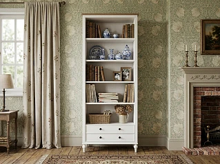 Cтеллаж "Одри (Odri)" с ящиками арт od2130 в интерьере в Санкт-Петербурге