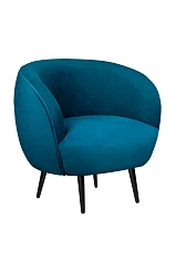 купить стильное Кресло Benee Izumrud на черных ножках в интернет-магазине в Санкт-Петербурге
