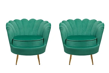 стильное Комплект кресел ракушка Pearl Green V2 в Санкт-Петербурге