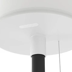 75891 Торшер на солнечн. батарее MONTAPALMA-L, H1400, 2,2W(LED), IP54, 3000K, 190lm, сталь, черн/пластик, белый на заказ в интернет-магазине в Санкт-Петербурге