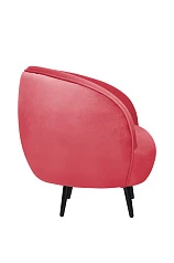 Мягкое кресло Small Benee Karmin на черных ножках в интернет-магазине в Санкт-Петербурге