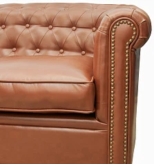 заказать Диван кожаный Karo brown 3S в Санкт-Петербурге