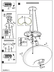 купить 86814 Подвесной потолочный светильник (люстра) OPTICA в Санкт-Петербурге