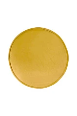 Пуф Pearl Adorn Yellow на черных ножках в Санкт-Петербурге