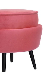 Пуф Pearl Adorn Karmin на черных ножках в Санкт-Петербурге