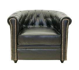 Кожаное кресло Karo Black в интернет-магазине в Санкт-Петербурге