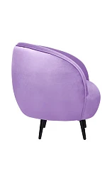 заказать Мягкое кресло Small Benee Purple на черных ножках в Санкт-Петербурге