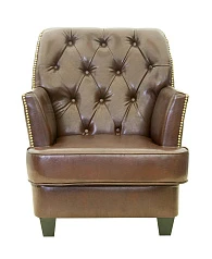 фото Кожаное кресло Noff в интерьере в Санкт-Петербурге