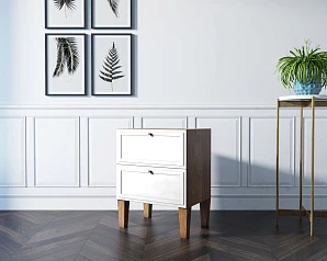 Комод-тумба "Andersen" с двумя ящиками арт AN04/1WH в Санкт-Петербурге