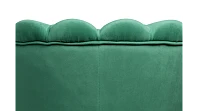 Низкое кресло ракушка Pearl Green V2 на черных ножках в интернет-магазине в Санкт-Петербурге