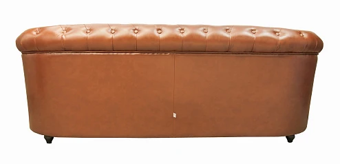 купить красивый Диван кожаный Karo brown 3S в Санкт-Петербурге