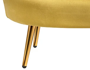 купить стильный Дизайнерский двухместный диван Pearl Double Yellow в интернет-магазине в Санкт-Петербурге