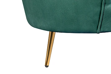 стильный Дизайнерский двухместный диван Pearl Double Green V2 на заказ в Санкт-Петербурге