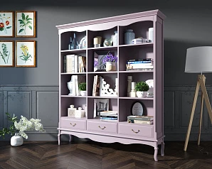 стильный Стеллаж Leontina Lavanda тройной арт GS27/3L в Санкт-Петербурге