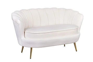 фото Диван ракушка Pearl Double Beige в интерьере в Санкт-Петербурге