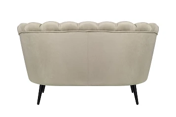 Дизайнерский диван Pearl Double Taupe на черных ножках в интернет-магазине в Санкт-Петербурге