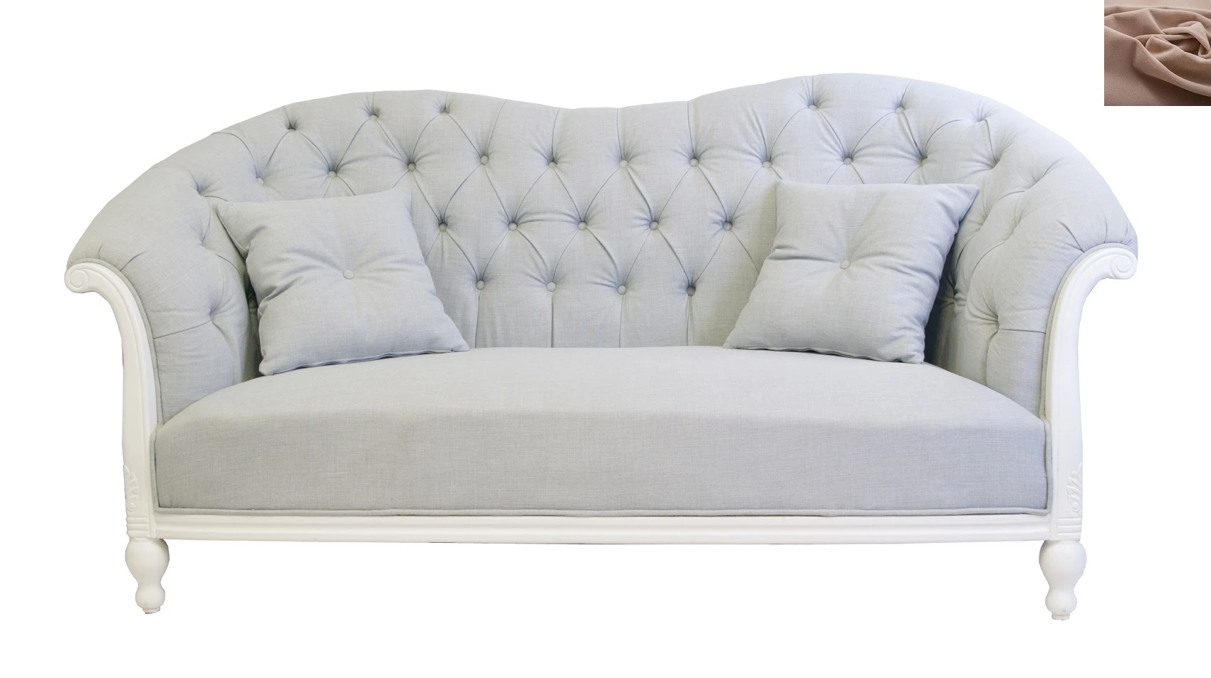 заказать Французский диван Velina коричневый в Санкт-Петербурге