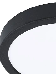 заказать 99263 Светодиодный накладной светильник FUEVA 5 димм., 16,5W (LED), ?210, H28, 1800lm, 3000K, сталь, ч в Санкт-Петербурге