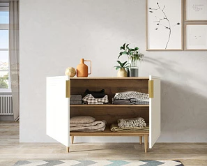 Комод с двумя дверками "Line" LN01/GR1/beige в интернет-магазине в Санкт-Петербурге