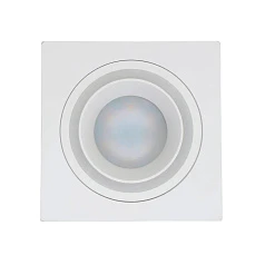 заказать 900454 Встраиваемый светильник CAROSSO, 35W (GU10), L93, B93, H25, алюминий, белый / пластик, белый в Санкт-Петербурге