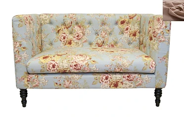 фото Диван Rose в современном стиле коричневый в интерьере в Санкт-Петербурге