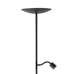 стильные 901977 Светодиодный торшер CONIVARINO, 26,5W 1X4W(LED LED), 2700K, 3150 480lm, сталь, черный в Санкт-Петербурге