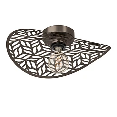 44123 светильник настенно-потолочный SWABY, 1X60W(E27), сталь, бронзовый в Санкт-Петербурге