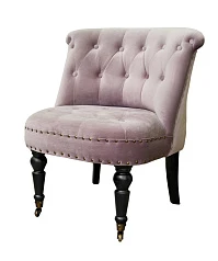 Низкое кресло Aviana Pink Velvet на заказ в интернет-магазине в Санкт-Петербурге