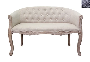 купить стильный Дизайнерский двухместный диван Kandy Double Mocca цвет серый в Санкт-Петербурге