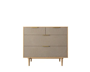 красивый Комод с четыремя ящиками "Line" R22/beige на заказ в Санкт-Петербурге