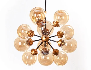 фото Люстра Bistro Glob 12 в интерьере в Санкт-Петербурге