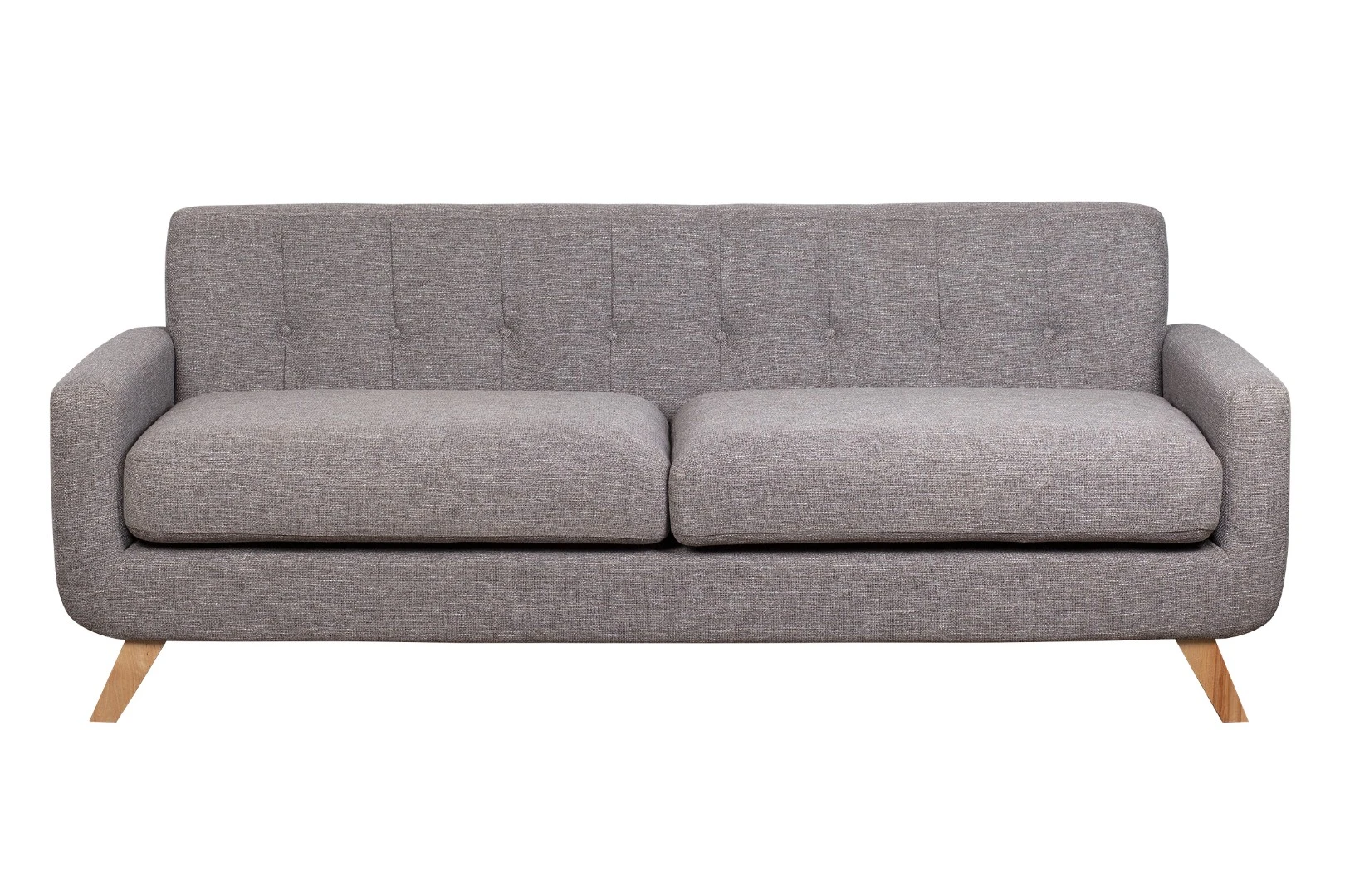 Диван скандинавский на ножках Uter серый в Санкт-Петербурге