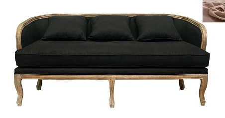 купить Диван ретро Nora коричневый в Санкт-Петербурге