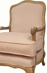 Мягкое полукресло с подлокотниками Nitro Beige Velvet в интернет-магазине в Санкт-Петербурге
