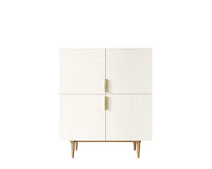 красивые Большой комод с четырьмя дверками "Line" LN03/GR1/beige на заказ в Санкт-Петербурге