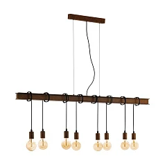 купить стильные 43524 Подвесной потолочный светильник (люстра) TOWNSHEND 4, 8Х60W, E27, L1500, B140, H1100, сталь, а в интернет-магазине в Санкт-Петербурге
